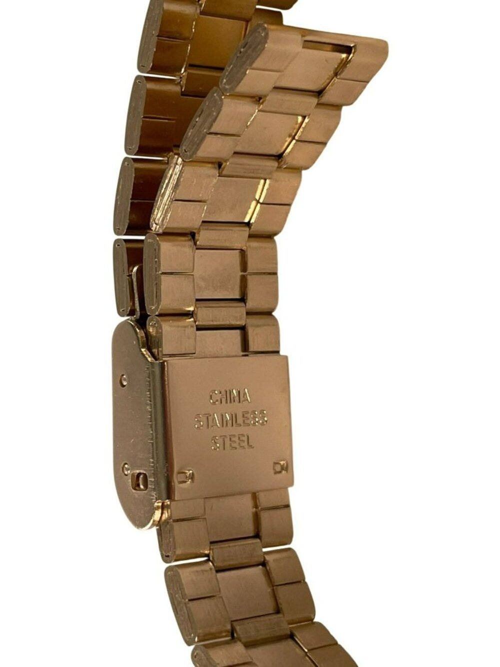 Time And Tru Gold Watch Green Face & Stainless Steel Band Women's O/S BOXED NEW - Picture 4 of 6